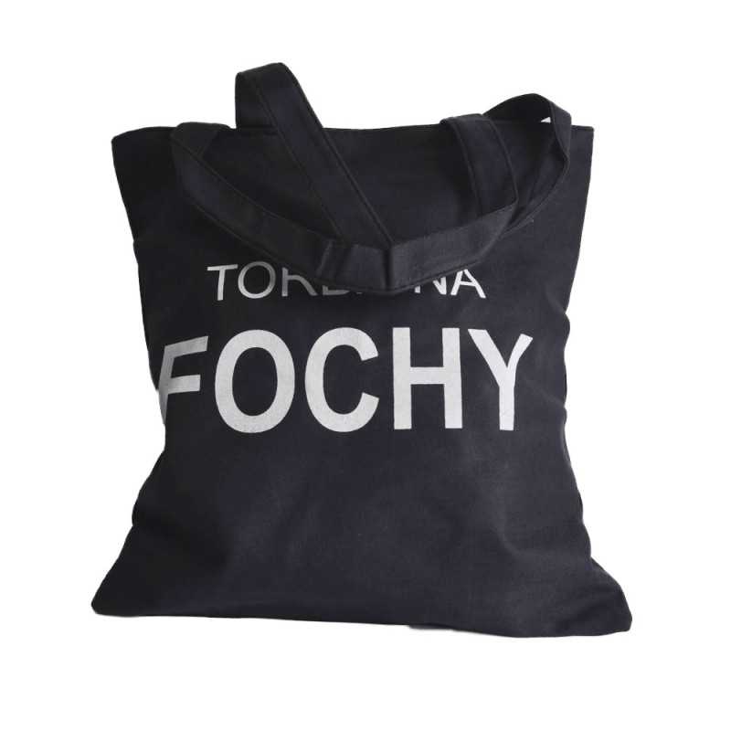 Torba płócienna z nadrukiem TORBA NA FOCHY