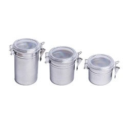 Mały pojemnik hermetyczny na żywność ze stali 600 ml, zdjęcie 3