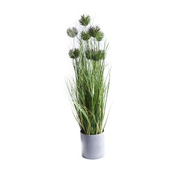 Dekoracyjna sztuczna roślina w doniczce OSET ostropest wys. 70 cm, zdjęcie 3
