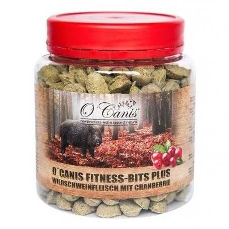 Przysmaki dla psa O Canis Fitness-Bits Plus dzik z żurawiną 300 g
