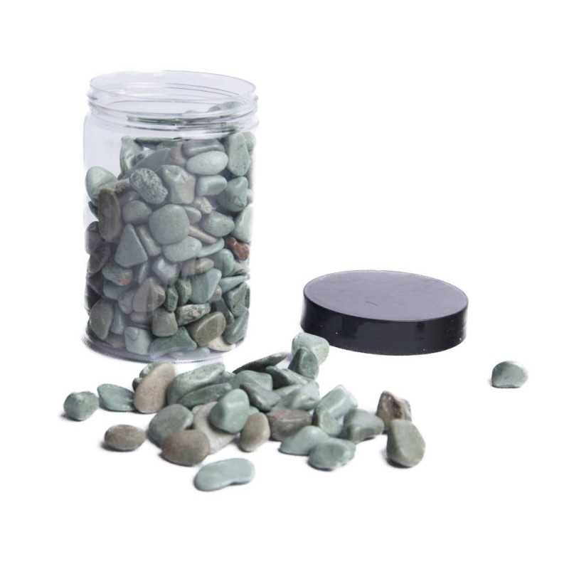Zielone kamienie ozdobne dekoracyjne naturalne 350g / grys ozdobny Zielone kamienie ozdobne dekoracyjne naturalne 350g / grys ozdobny