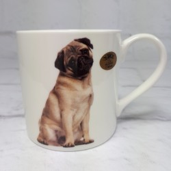 Kubek z mopsem 400 ml / kubek z psem mopsem MOPS pies prezent, zdjęcie 3