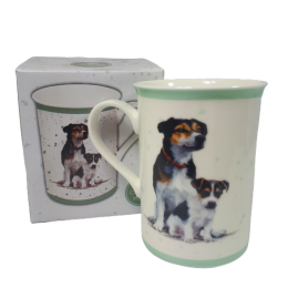 Ceramiczny kubek z psem Parson Russell terrier / kubek z terrierem