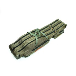 Pokrowiec wędkarski 3 komorowy 135cm