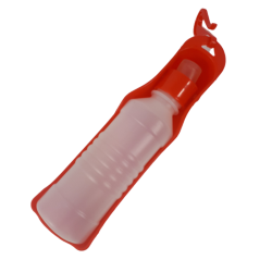 Przenośna podróżna butelka z miską dla psa 250ml / poidełko butelka