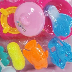 Zestaw kuchenny małe AGD dla dziecka + owoce morza /zabawki SMALL FOOT, zdjęcie 3