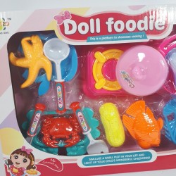 Zestaw kuchenny małe AGD dla dziecka + owoce morza /zabawki SMALL FOOT, zdjęcie 5