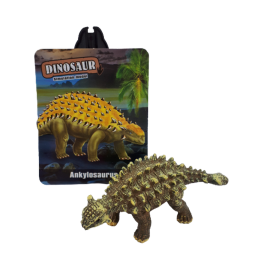 Ankylozaur (Ankylosaurus) figurka dinozaura + karta zabawka