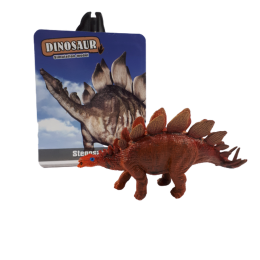 Stegozaur figurka dinozaura zabawka dla dziecka + karta