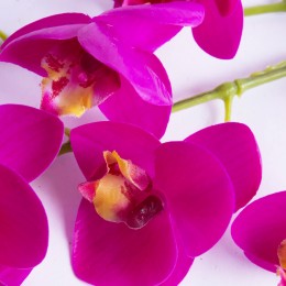  Drobny sztuczny storczyk fioletowy gałązka