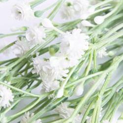 Kaszka gipsówka sztuczna gałązka bukiet 36 cm / bukiet gipsówka dodatek, zdjęcie 5