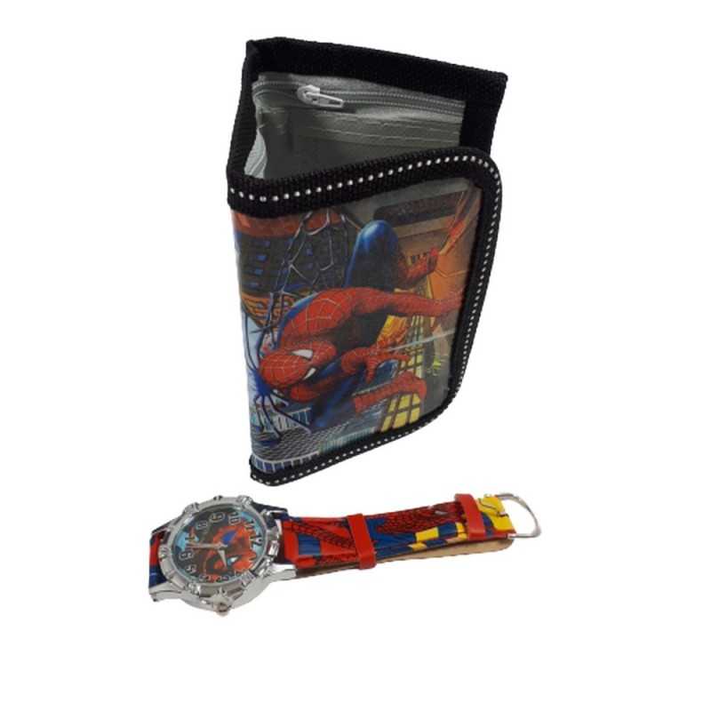 Zestaw dla dziecka portfel zegarek SPIDERMAN SPIDER