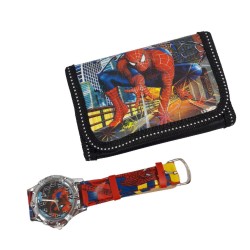 Zestaw dla dziecka portfel zegarek SPIDERMAN SPIDER