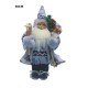 Ozdoba świąteczna figurka Świętego Mikołaja z nartami 30 cm / Mikołaj figurka