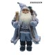 Ozdoba świąteczna figurka Świętego Mikołaja z nartami 45 cm / Mikołaj figurka