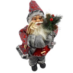 Ozdoba świąteczna figurka Świętego Mikołaja SANTA CLAUS 46 cm, zdjęcie 5