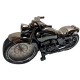 Dekoracja zegar stojący ozdobny MOTOR motocykl z budzikiem