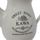 Ceramiczny dzbanek imbryk na kawę SWEET HOME ecru
