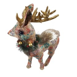 Renifer figurka świąteczna 50cm / sarenka ozdoba na Boże Narodzenie, zdjęcie 5