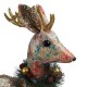 Renifer figurka świąteczna 50cm / sarenka ozdoba na Boże Narodzenie