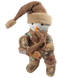 Duży bałwan figurka ozdoba 50cm / bałwanek świąteczny dekoracja