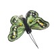 Ozdobne motylki motyl z klipsem 4,5 cm / kolorowe motyle dekoracyjne