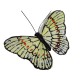 Dekoracyjny motyl motyle na klipsie / motylki ozdoby florystyczne