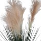 Brązowa trawa pampasowa sztuczna pióropusze bukiet do wazonu