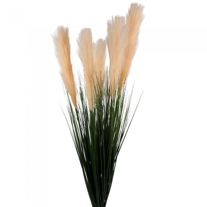 Brzoskwiniowa trawa pampasowa sztuczna pióropusze bukiet do wazonu