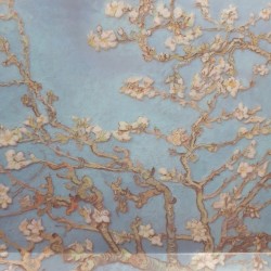 Plastikowa taca dekoracyjna z motywem KWITNĄCY MIGDAŁOWIEC van Gogha