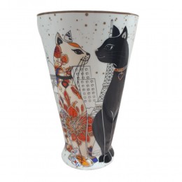 Duży ceramiczny kubek z kotami 500ml / kubek w koty na prezent
