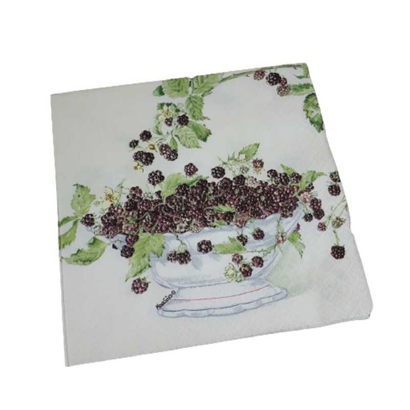 Serwetka do decoupage JEŻYNA / serwetki do decoupage JEŻYNY