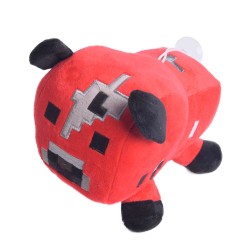 Grzybowa krowa pluszak maskotka z gry Minecraft z przyssawką do szyby