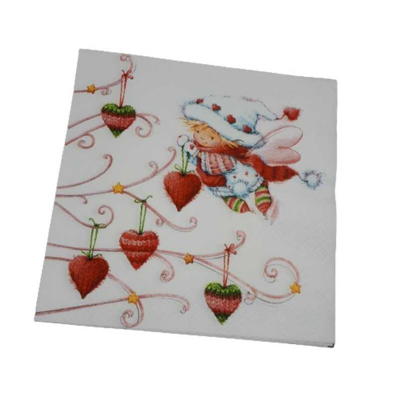 Serwetka do decoupage Boże Narodzenie ELF 1 szt. serwetki do decoupage