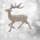 Figurka świąteczna jeleń 30cm / dekoracja bożonarodzeniowa jeleń