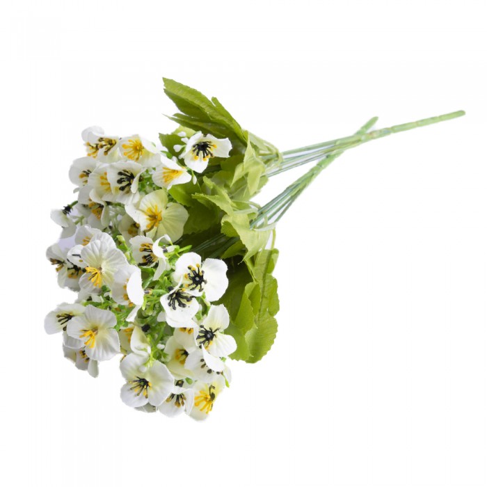 Mały bukiet sztucznych kwiatów / sztuczne stokrotki margaretki