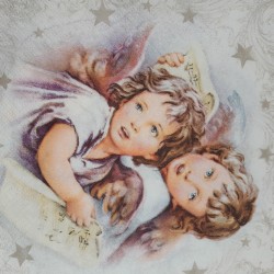 Serwetka do decoupage Christmas Angels aniołki anioł święta 1 szt.