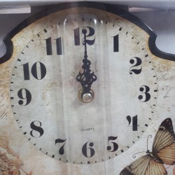 Zegar stojący na metalowym stojaku BUTTERFLY, zdjęcie 3
