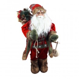 Ozdoba świąteczna figurka Świętego Mikołaja 62 cm / Mikołaj figurka