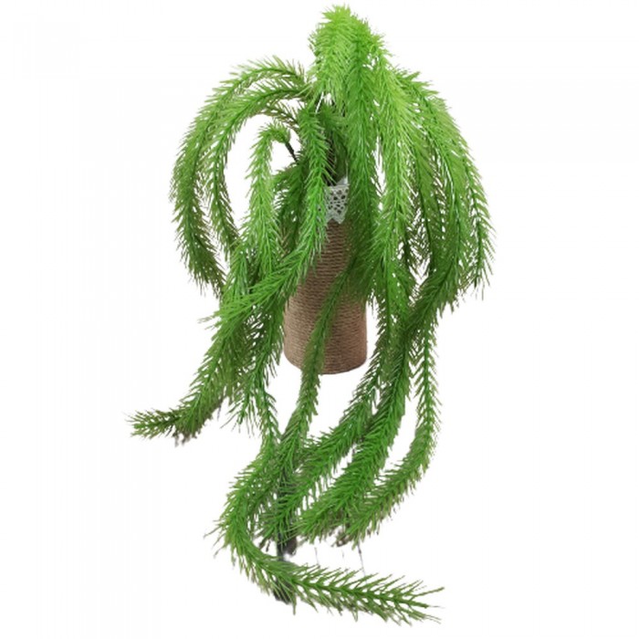 Zwis zielona sztuczna roślina zwisająca gałązka dł. 60 cm