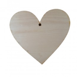 Duże serce drewniane 30cm DECOUPAGE zawieszka serduszko