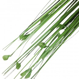 Sztuczna trawa ozdobna gałązka z zielonymi listkami h 110cm