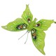 Sztuczny motyl dekoracja ozdoba przypinka / sztuczne motyle na klipsie