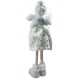 Figurka biały anioł aniołek skrzat laleczka 40cm dekoracja świąteczna
