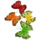 Sztuczne motyle kolorowe motylki na klipsie do dekoracji wnętrz