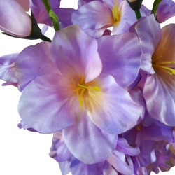 Sztuczne mieczyki gladiole fioletowe jak żywe / mieczyki sztuczne