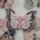 Komplet sztuczne motyle motylki na klipsie do dekoracji 10 szt.