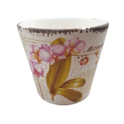 Postarzana osłonka na doniczkę STORCZYK orchid /doniczka na kwiatki, zdjęcie 4