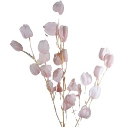 Różowa miechunka sztuczna / miechunka gałązka ozdobna h 90cm, zdjęcie 4