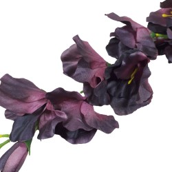 Gladiole sztuczne mieczyki kwiaty do wazonu kolor fioletowy 75cm, zdjęcie 3